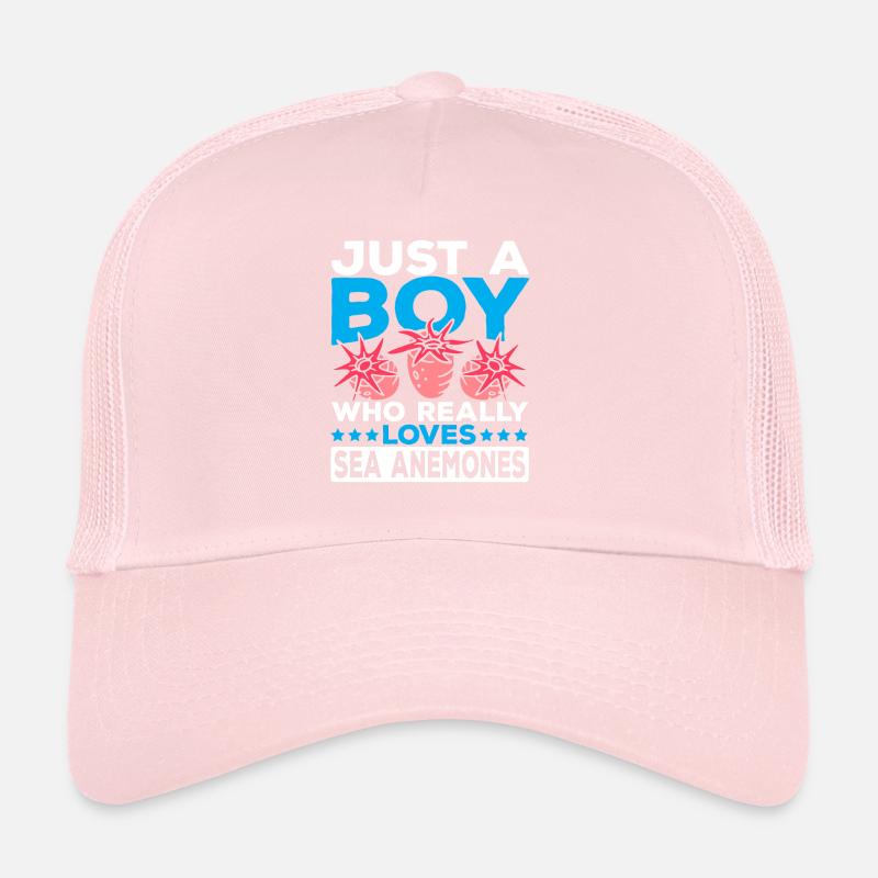 Cadeau d’anémones de mer Casquette trucker 