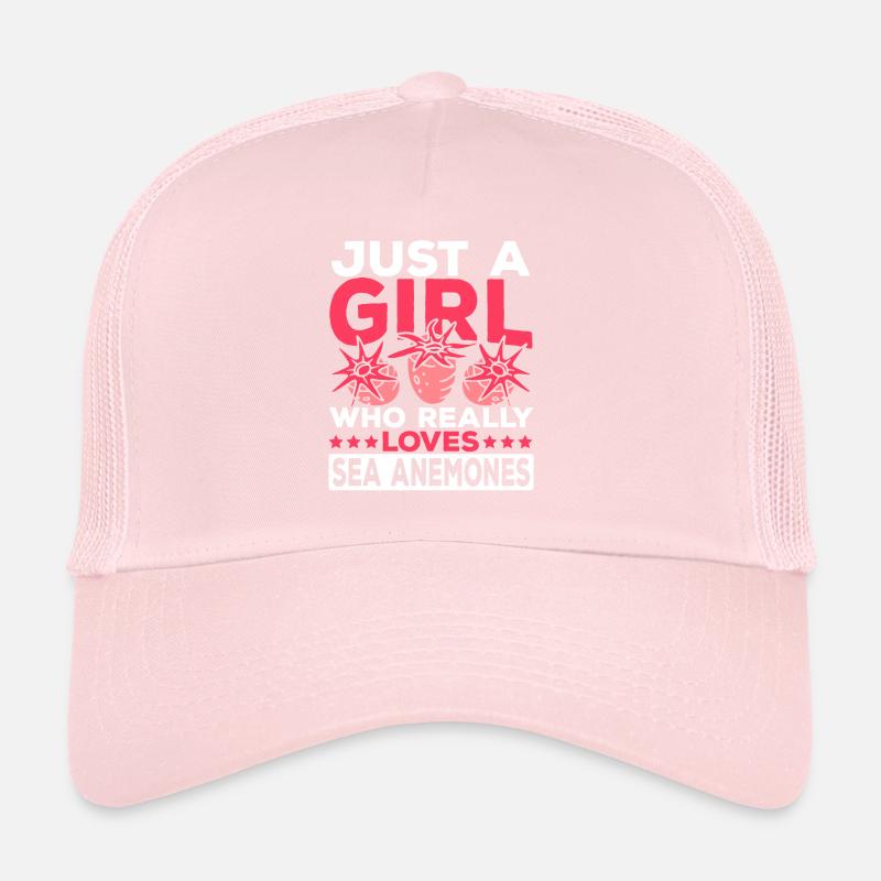Cadeau d’anémones de mer Casquette trucker 
