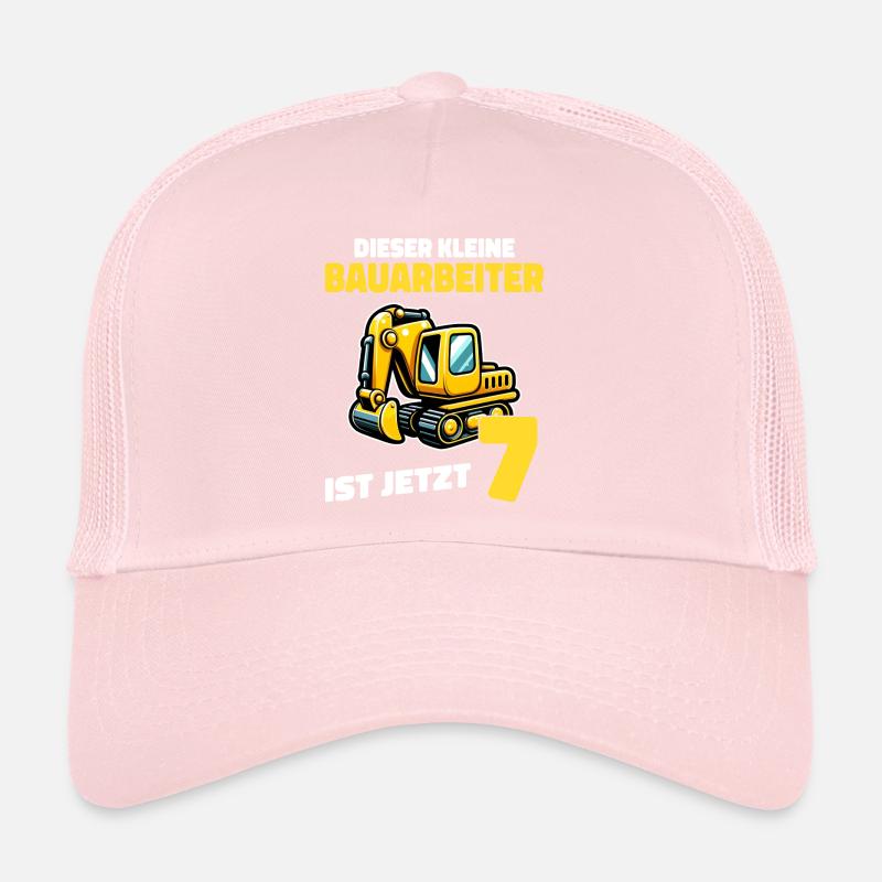 Geburtstagsgeschenk 7 Jahre Geburtstagskind Trucker Cap