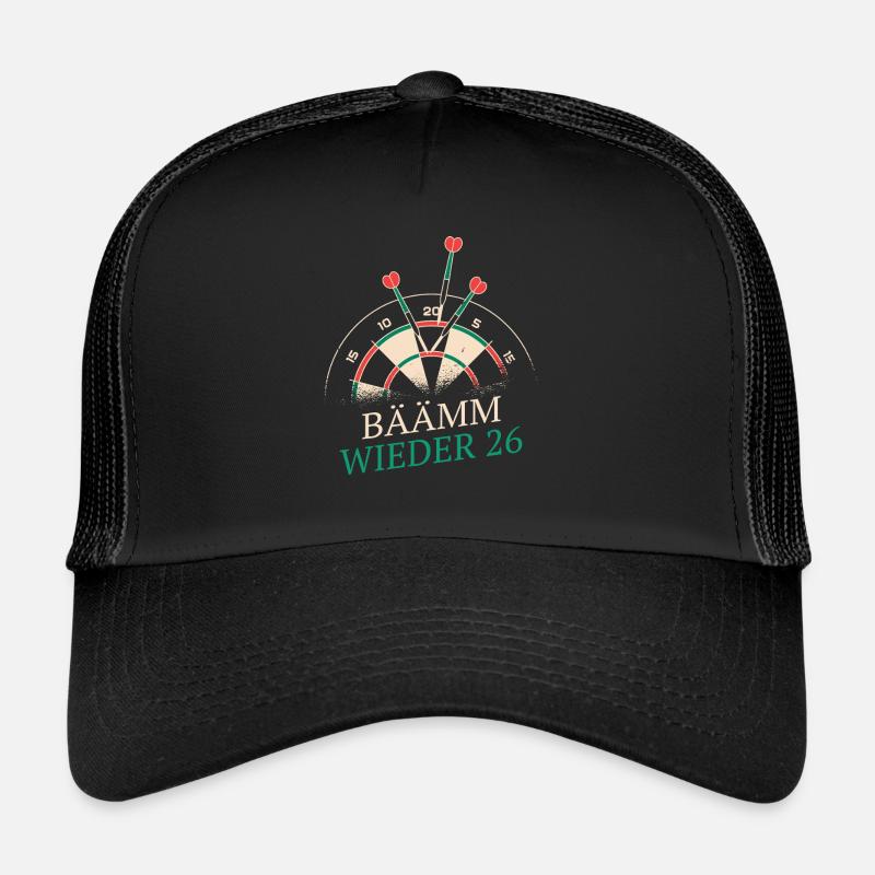 Fléchettes Fléchettes Joueur de fléchettes Fléchettes Sport Casquette trucker 