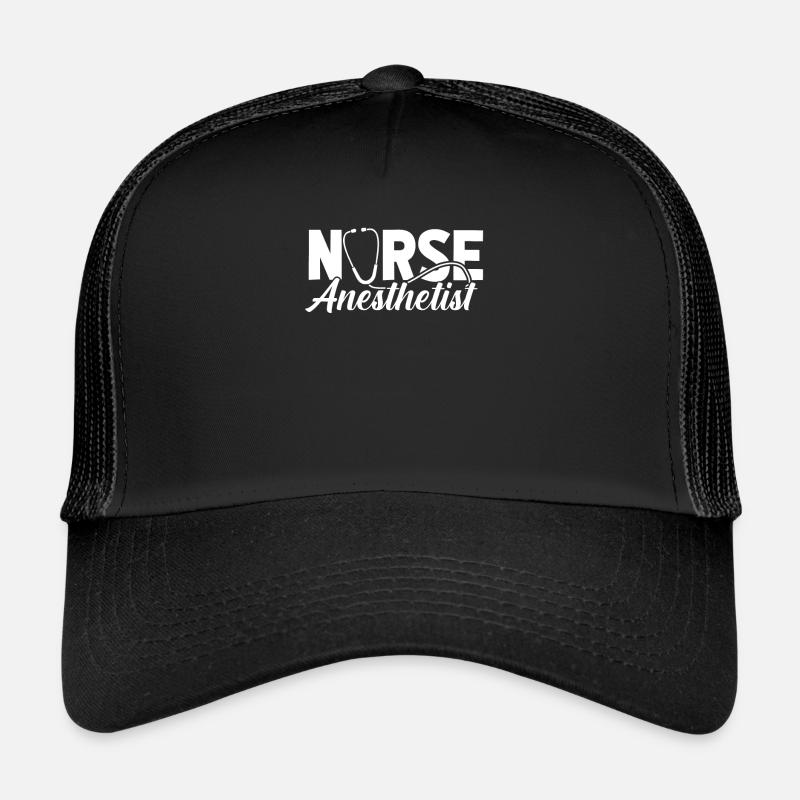 Krankenschwester Nurse Anesthetist Trucker Cap