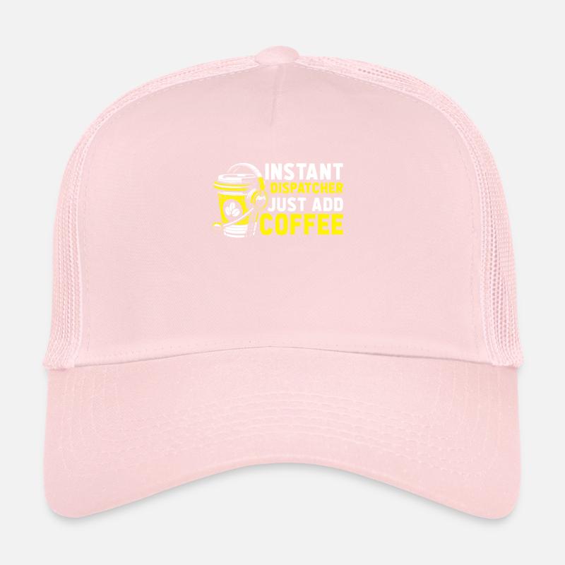 Centre de contrôle des appels d’urgence Centre d’opérations Caféine Café Casquette trucker 