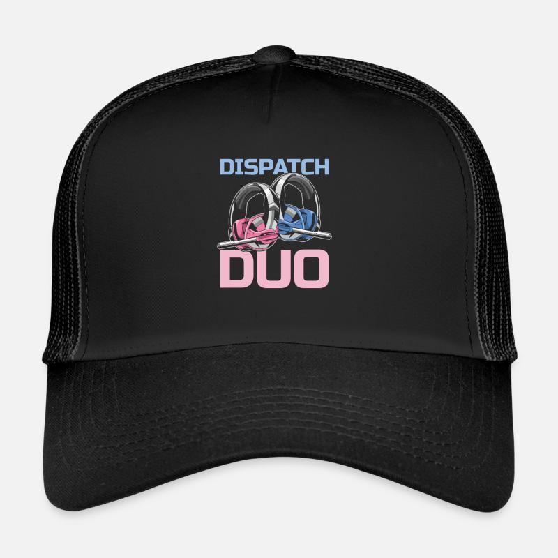 Centre d’opérations du centre de contrôle des appels d’urgence Casquette trucker 