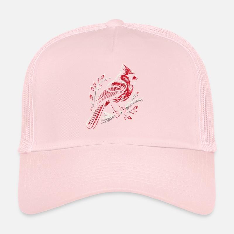 Kardinal Rotkardinal Vogel Roter Kardinal Trucker Cap