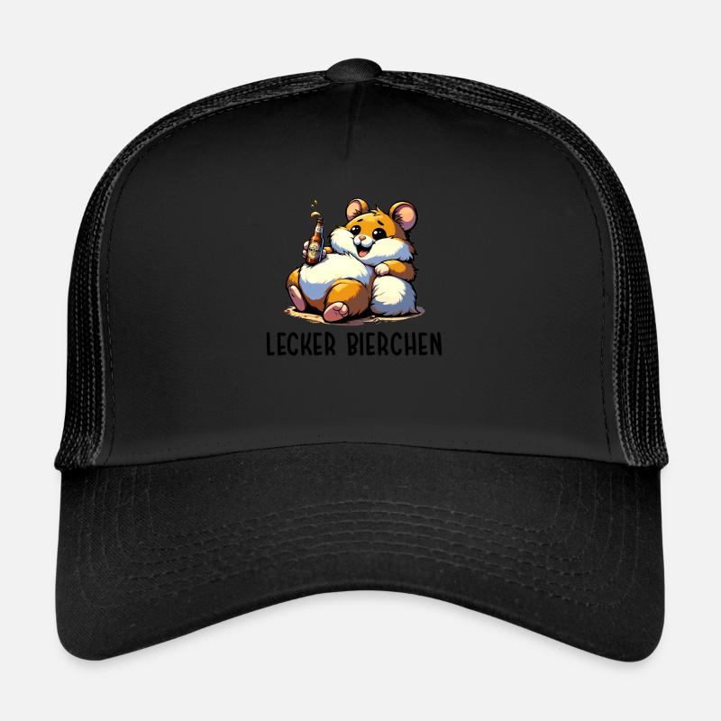 LECKER BIERCHEN Sad Hamster Meme Trucker Cap