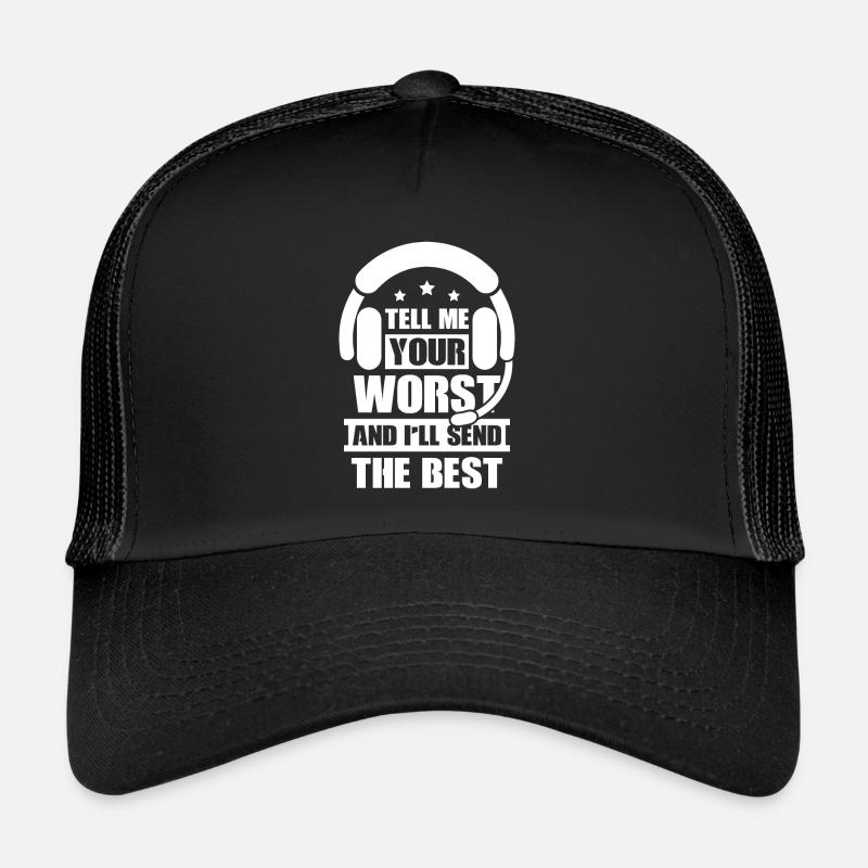 Emergency Call Control Center Operations Center Trucker Cap