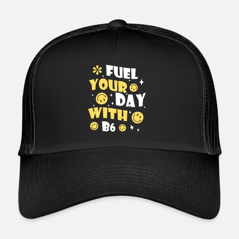 Tank Deinen Tag Mit Energie Und B6 Trucker Cap