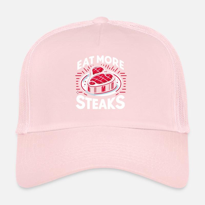 Steak Meat Grilling Trucker Cap