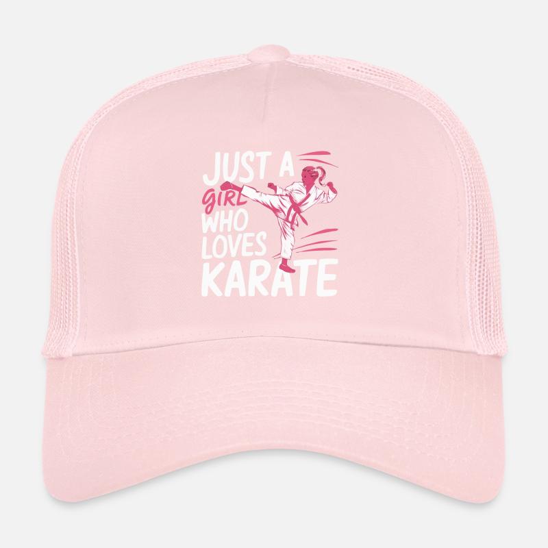 Karate Karatekämpfer Kampfkunst Trucker Cap