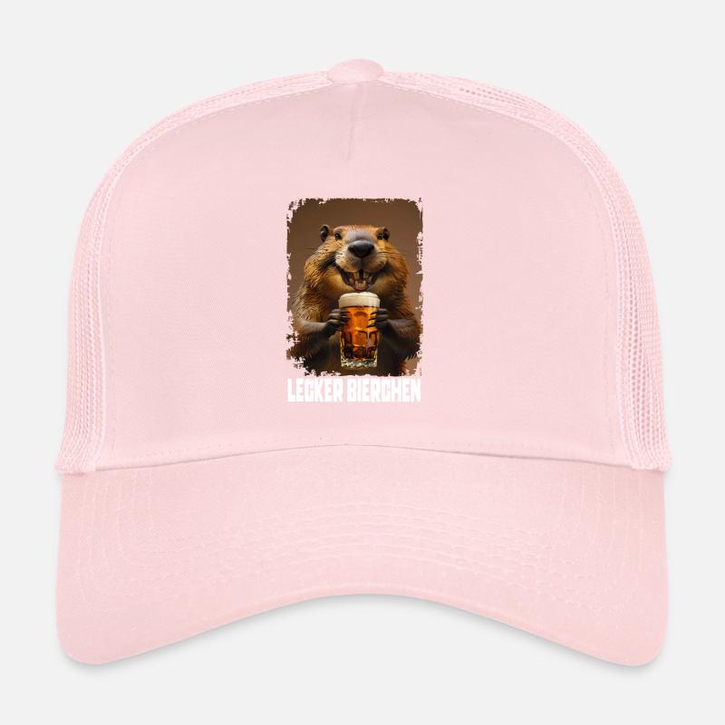 Delicious Beer Beaver Trucker Cap