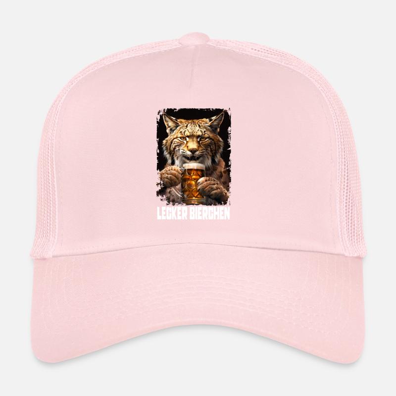 Delicious Beer Bobcat Trucker Cap