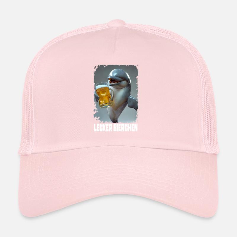 Délicieuse bière Dolphin Casquette trucker 