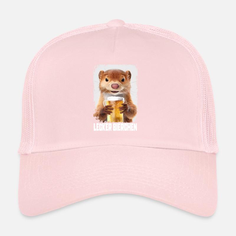 Delicious Beer Weasel Trucker Cap