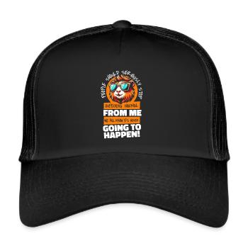 Guinea Pig Guinea Pig - Trucker Cap - black/black - Front