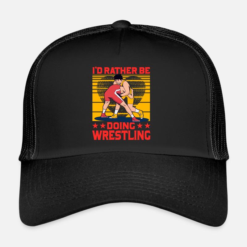 Je préfère faire de la lutte Casquette trucker 