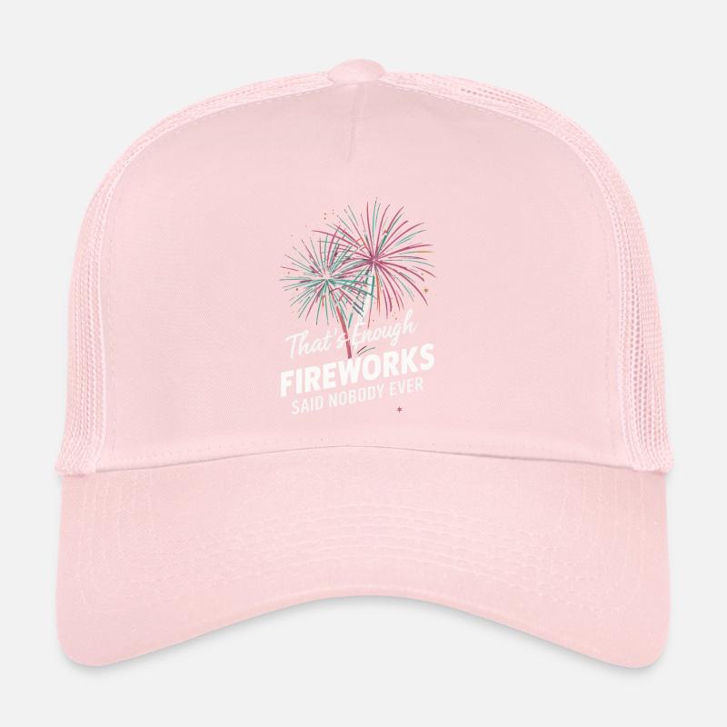 Pyrotechnician Fireworks Pyrotechnics Trucker Cap