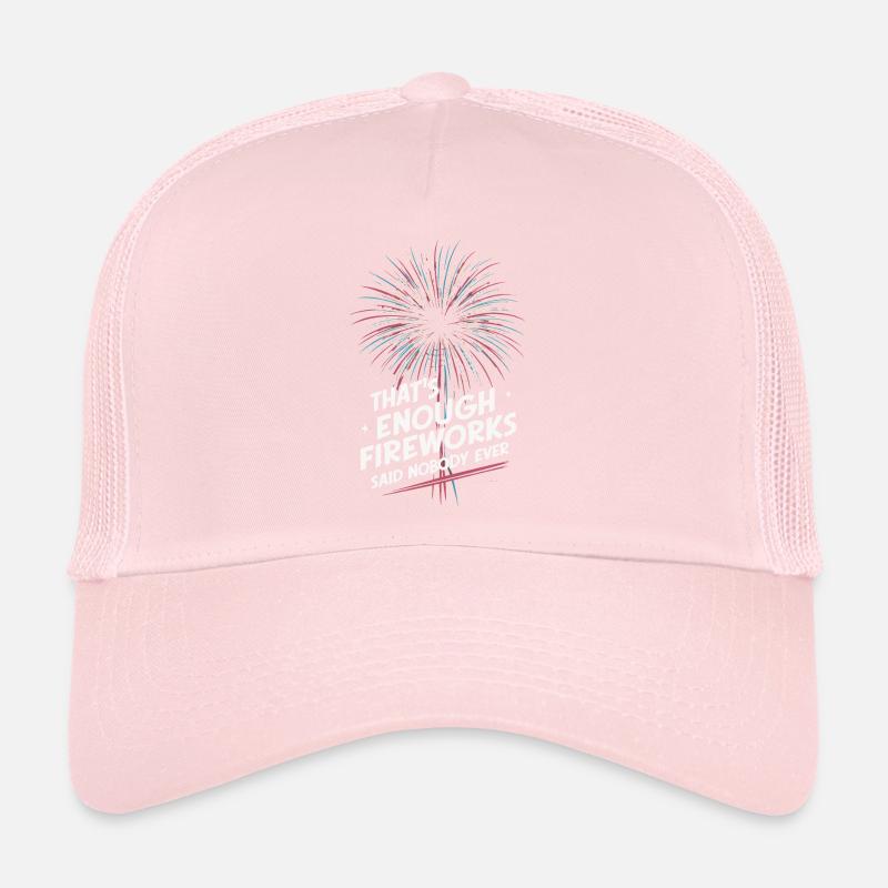 Pyrotechnician Fireworks Pyrotechnics Trucker Cap