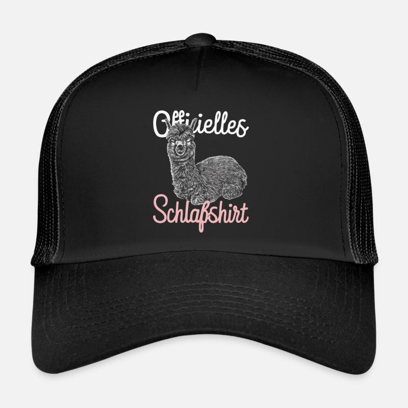 Alpaka Lama Alpakas Tier Trucker Cap