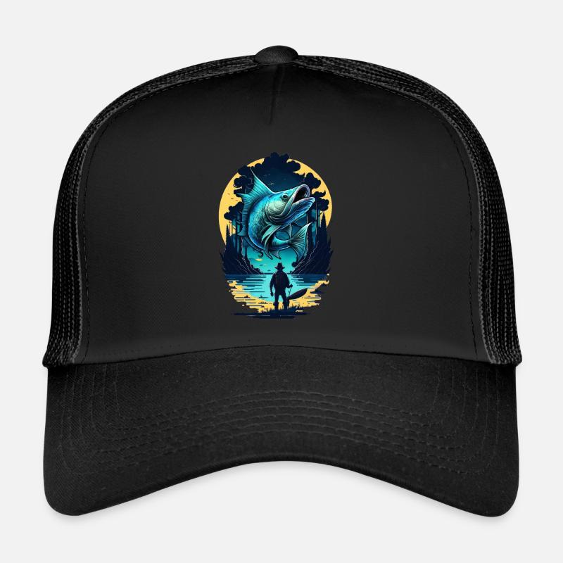 Poisson bar Casquette trucker 