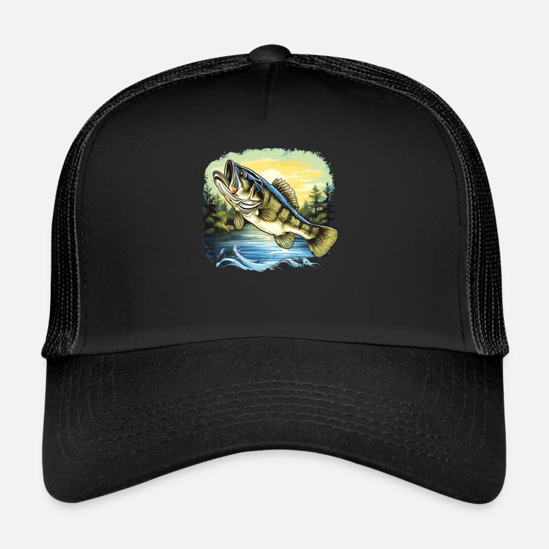 Poisson bar Casquette trucker 