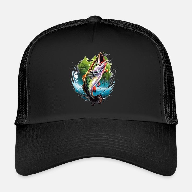 Poisson bar Casquette trucker 