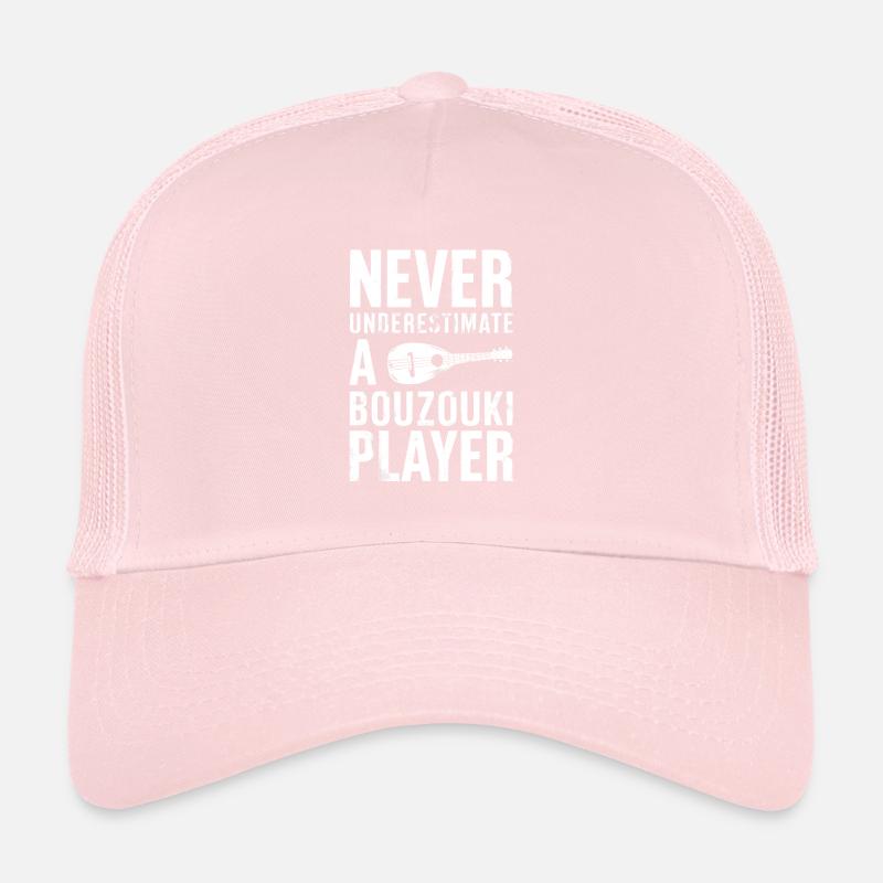 Cadeau d’instrument de bouzouki Casquette trucker 