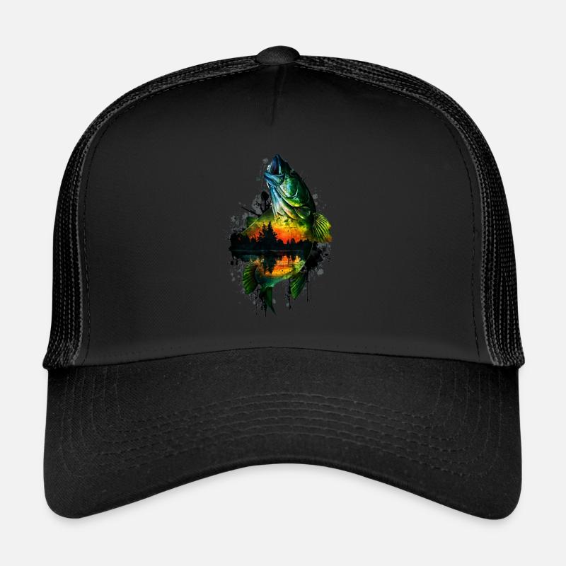 Poisson bar Casquette trucker 