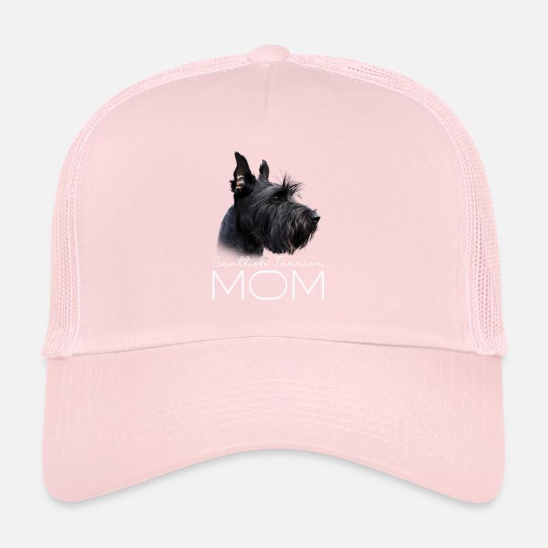 Maman Terrier écossais Casquette trucker 