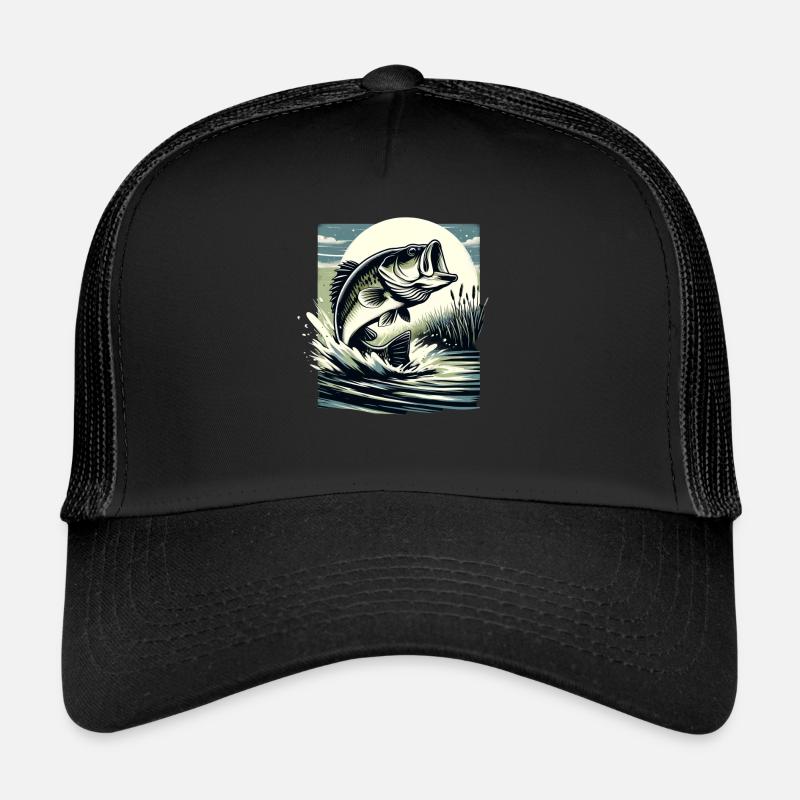 Poisson bar Casquette trucker 