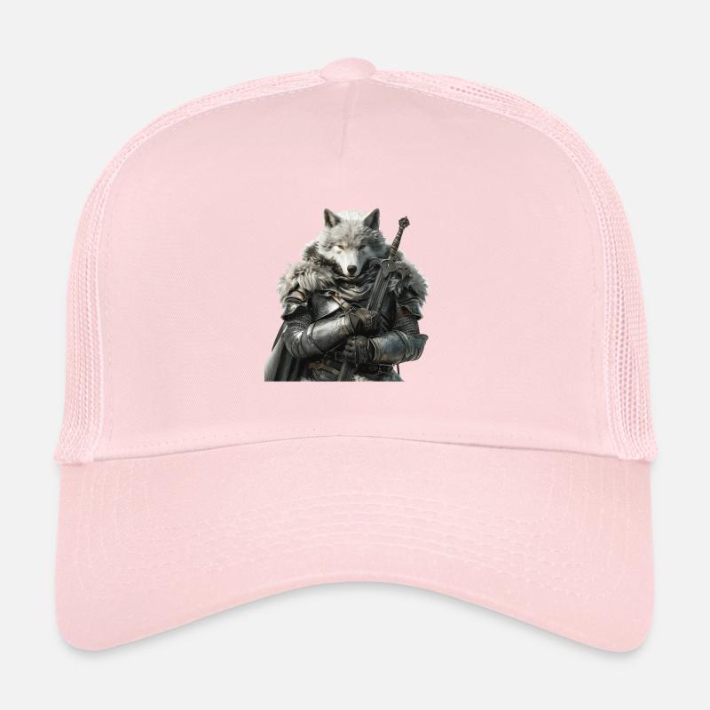 Wolf Knight Moyen Âge Casquette trucker 