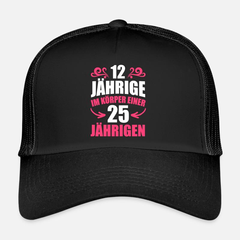 Birthday Gift 25 Years Birthday Boy Trucker Cap