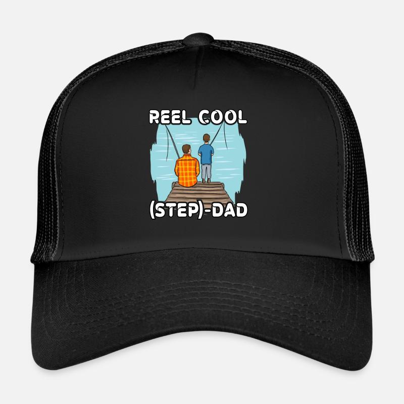 Reel Cool Step Dad Trucker Cap