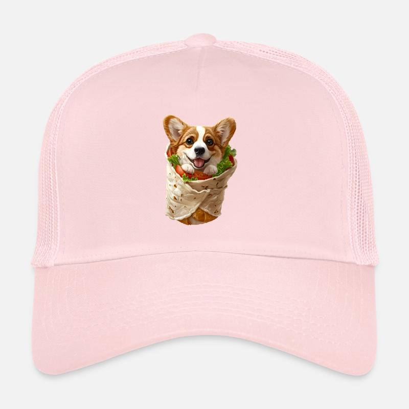 Corgi Burrito Casquette trucker 