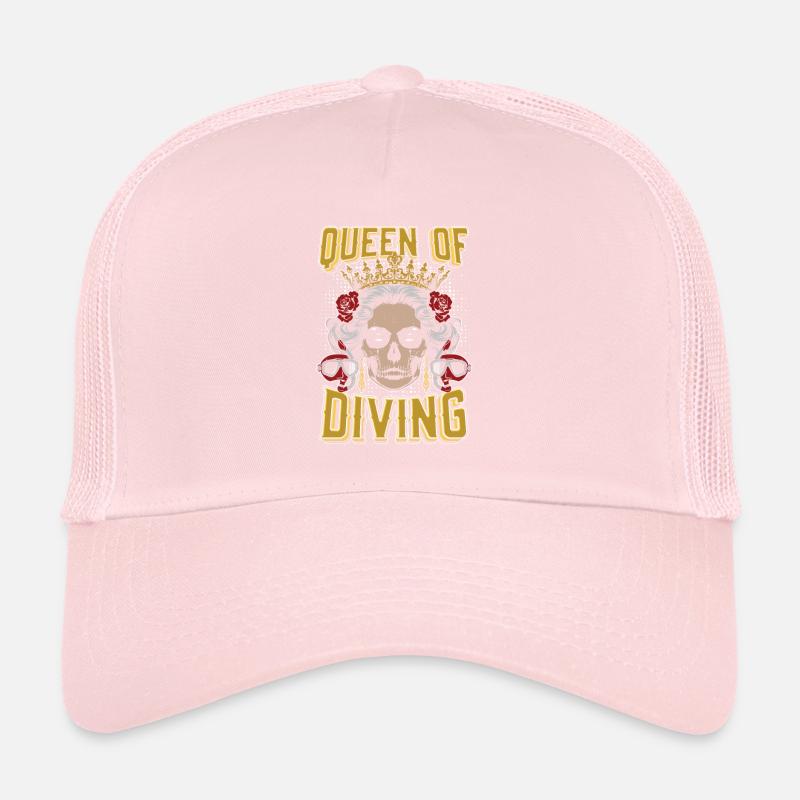 Plongeur Reine De La Plongée Casquette trucker 