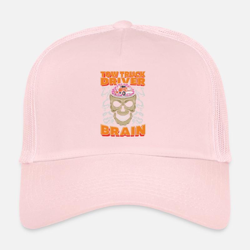Abschleppdienst Abschlepper Schädel Trucker Cap