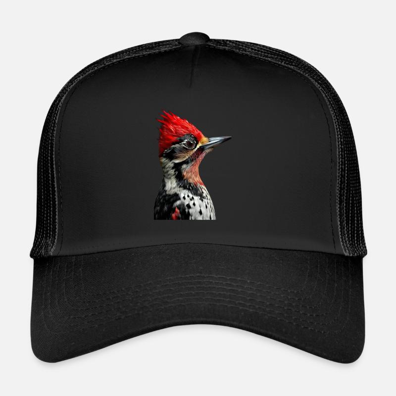 Specht - Trucker Cap - Schwarz/Schwarz