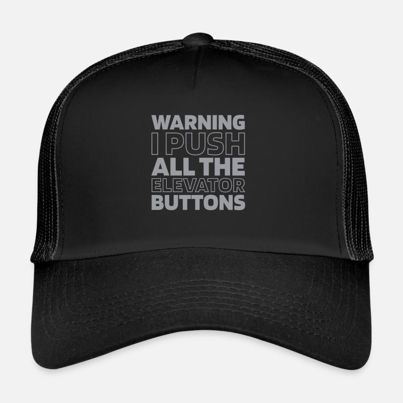 Fahrstuhl Aufzug Trucker Cap
