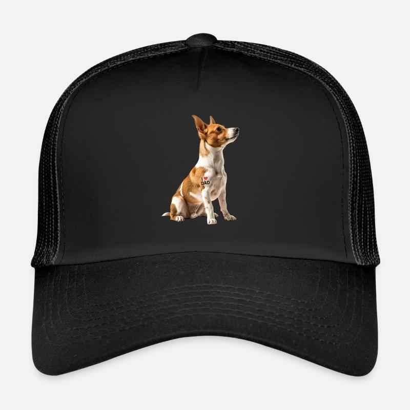 Podengo Portuguese Dad Trucker Cap