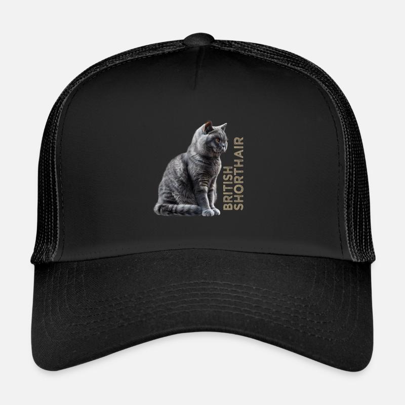 British shorthair Casquette trucker 