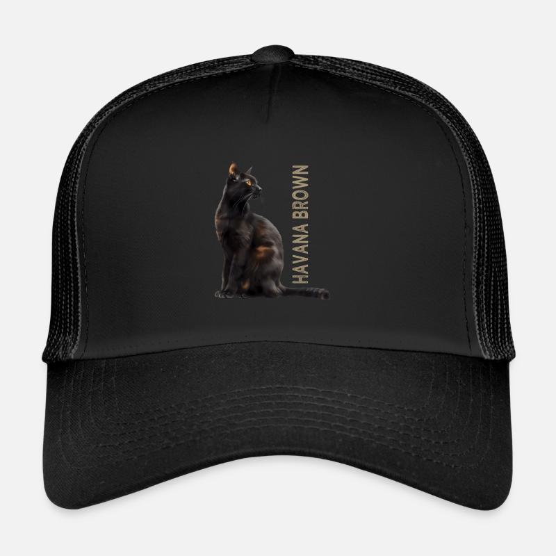 Brun Havane Casquette trucker 