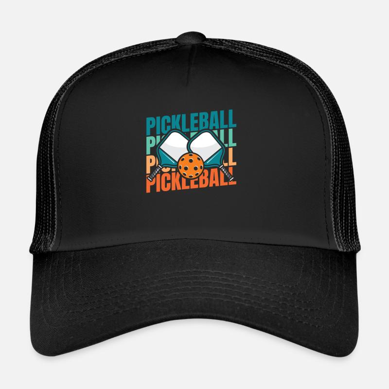 Pickleball - Trucker Cap - black/black