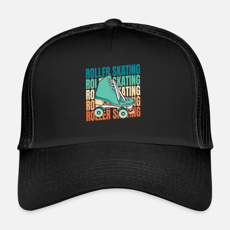 Patins à roulettes Patinage à roulettes Casquette trucker 