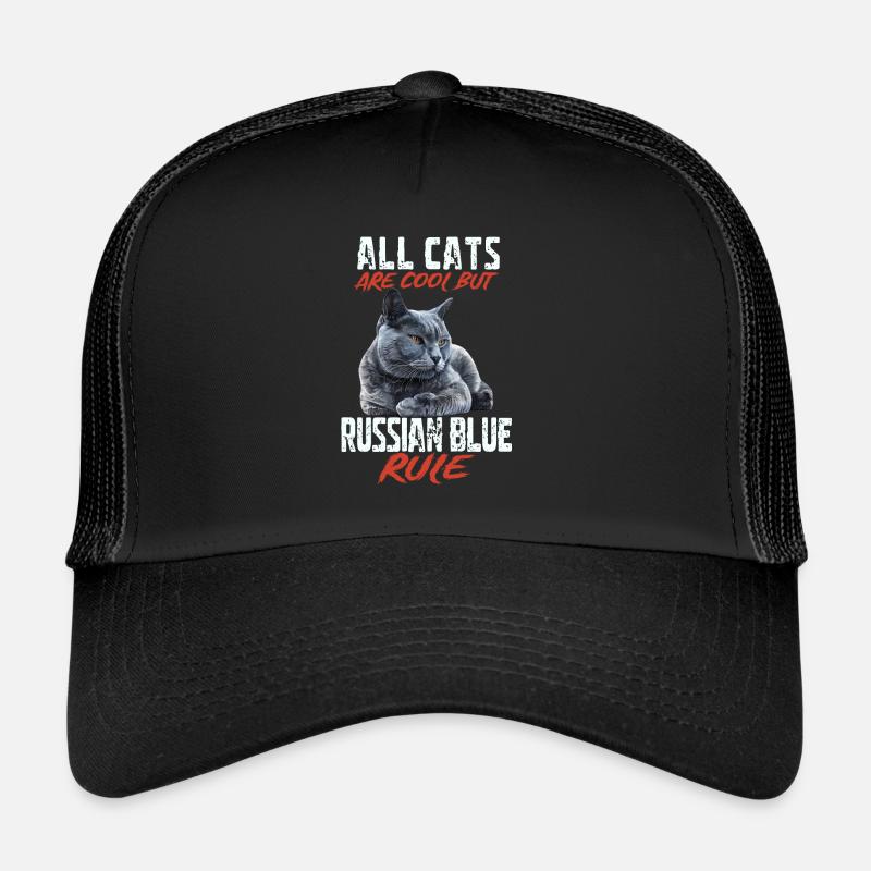 Russian blue Trucker Cap