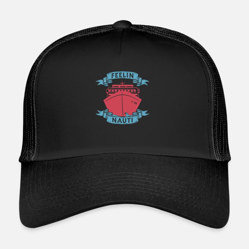 Sensation de croisière Nauti Casquette trucker 