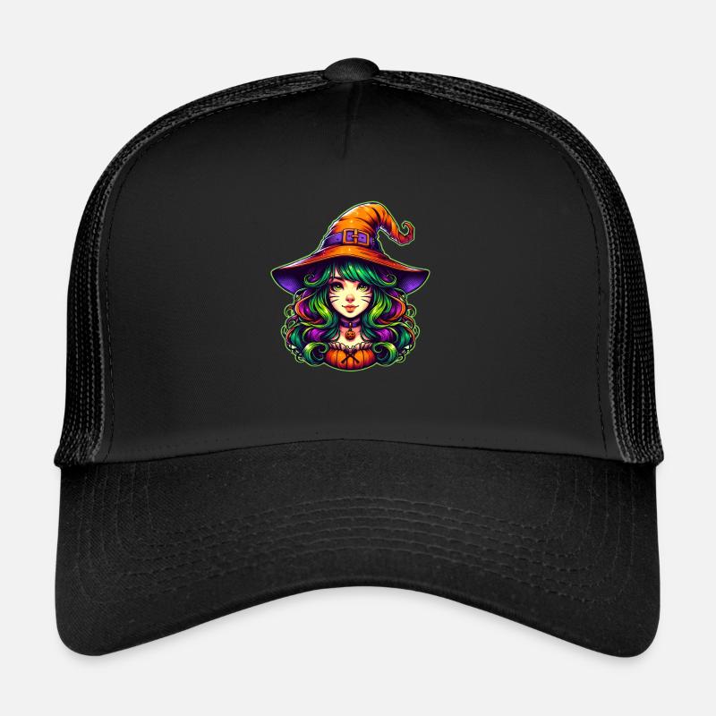 In einer Welt voller Prinzessinnen sei eine Hexe Trucker Cap