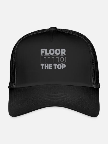 Elevator Elevator - Trucker Cap - black/black - Front