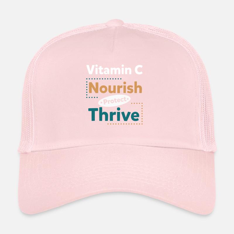 Vitamine C Nourrir Protéger Prospérer Casquette trucker 