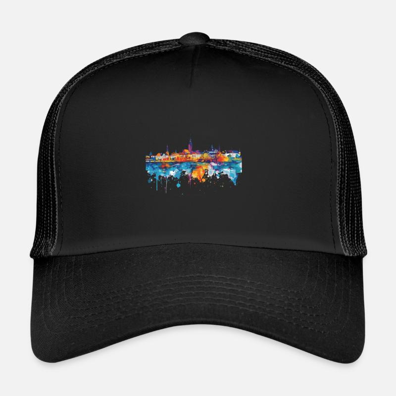 Radolfzell au bord du lac de Constance Casquette trucker 