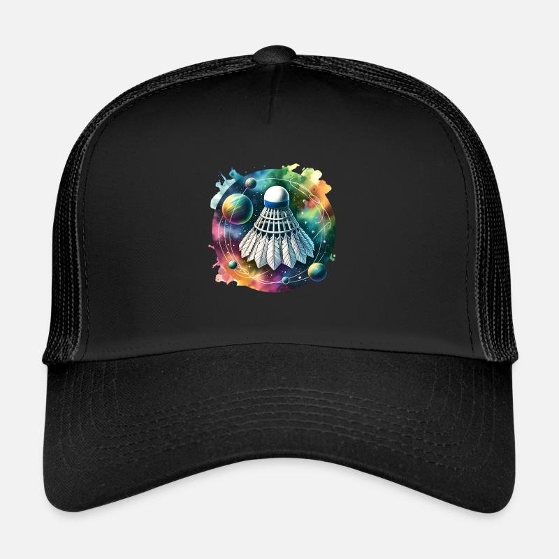 Design de badminton cool Casquette trucker 