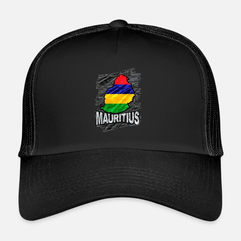 Maurice - Casquette trucker  - noir/noir